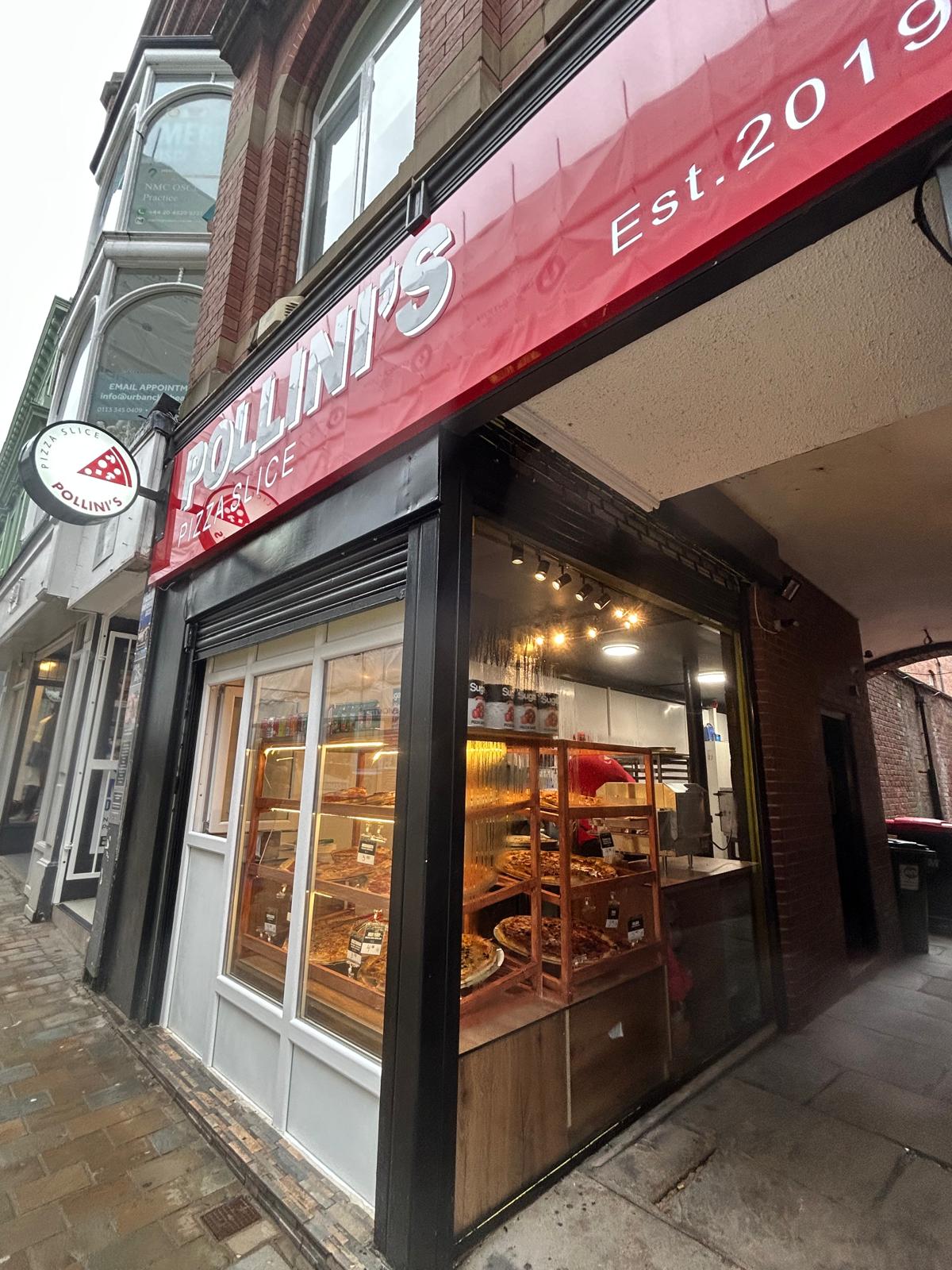 Pollini’s Pizza Slice - Lands lane